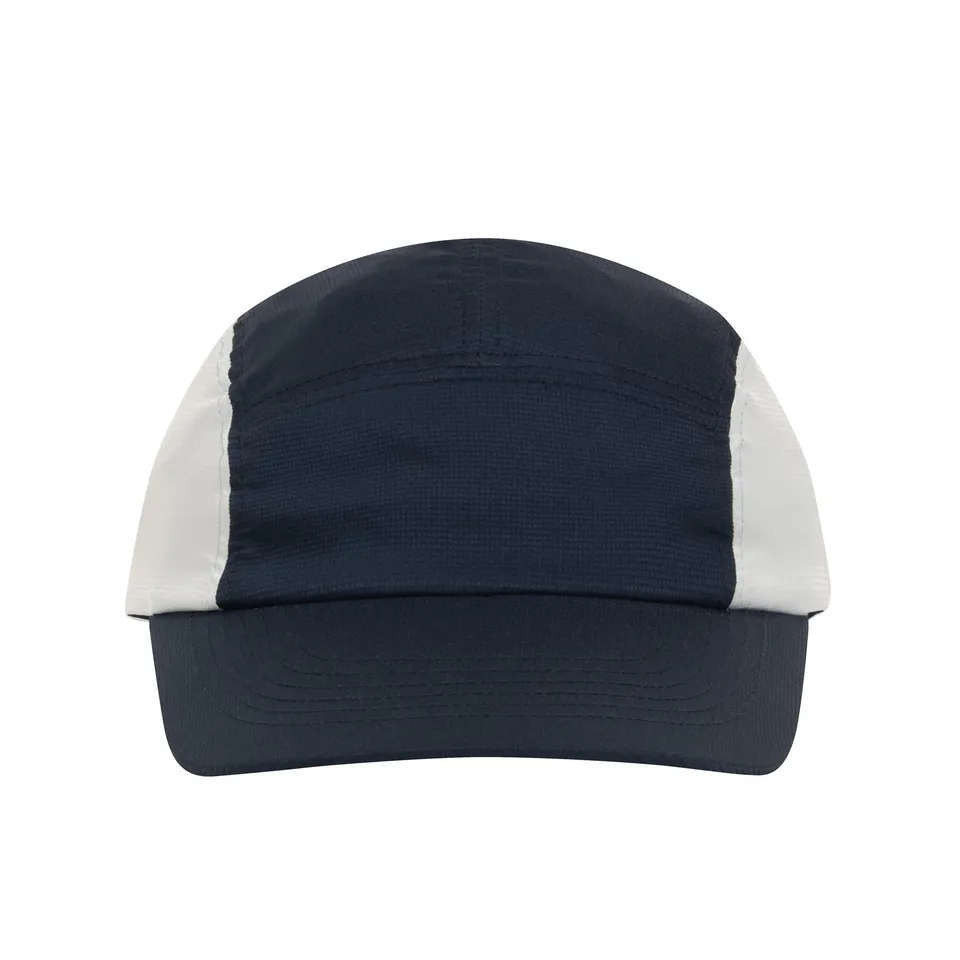 ballaholic-oval-logo-nylon-jet-cap-cap-navy-gray image 1