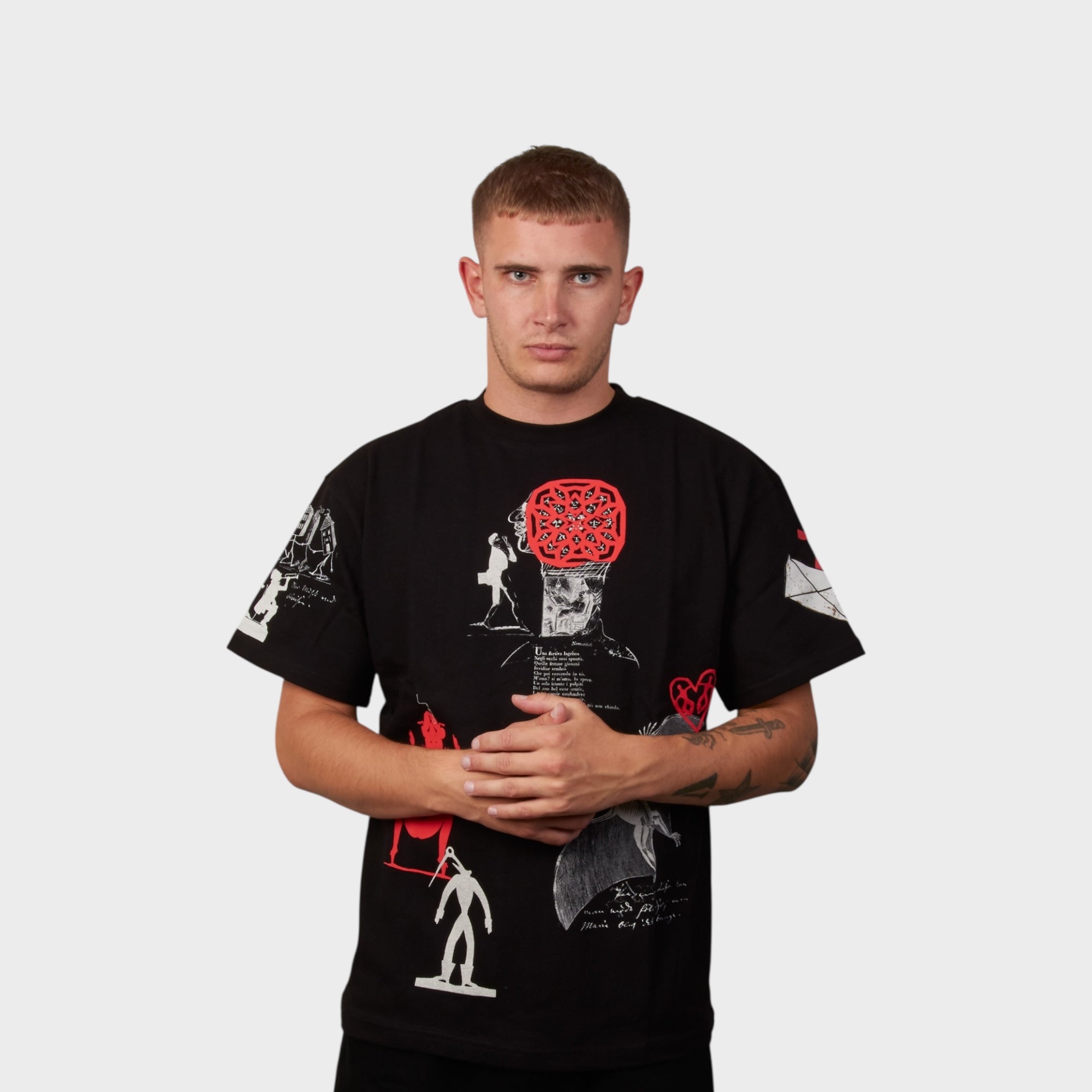 le-fix-h-c-andersen-t-shirt-1-t-shirt-schwarz-boxy-fit image 2