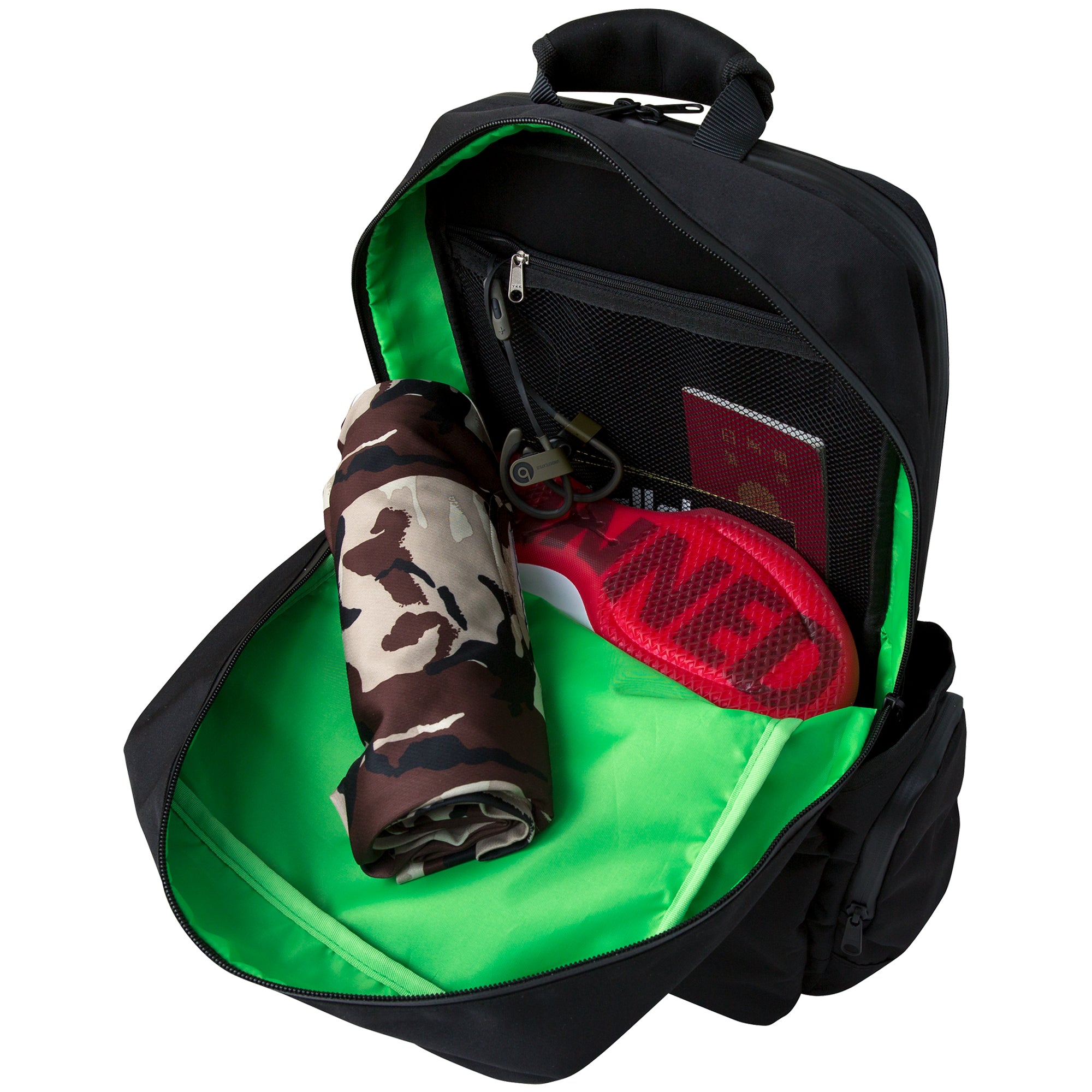 ballaholic-city-backpack-schwarz-cordura-rucksack image 2