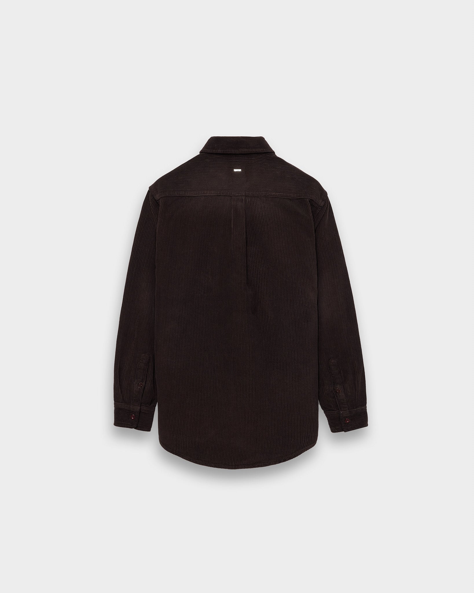 eightyfive-washed-corduroy-button-down-hemd-braun-cord image 2