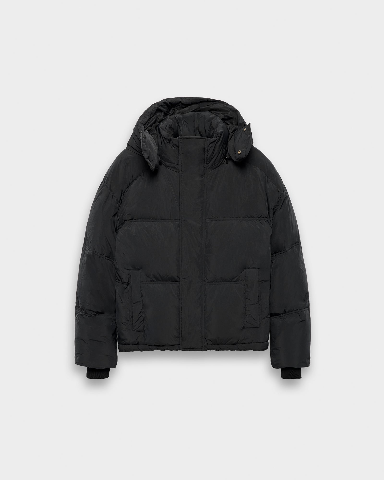 eightyfive-nylon-down-puffer-jacket-black-daunenjacke image 1
