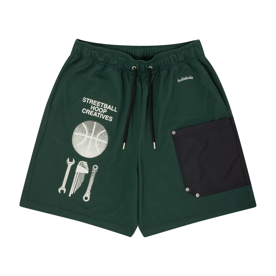 ballaholic-shc-tool-pocket-shorts-dunkelgr-n image 1