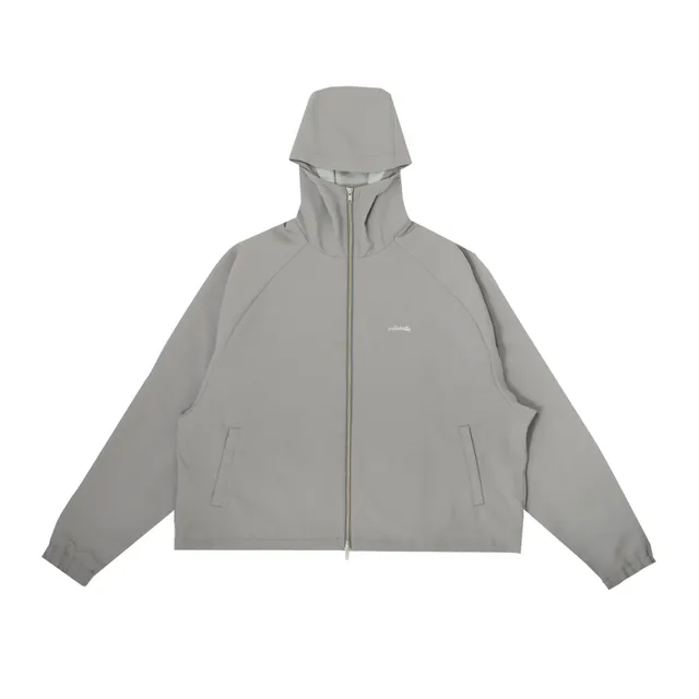 ballaholic-shell-over-zip-parka-jacke-grau image 1