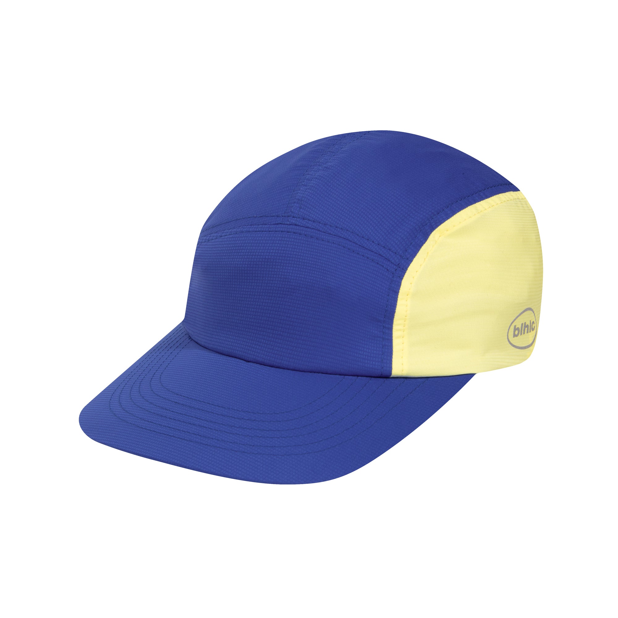 ballaholic-oval-logo-nylon-jet-cap-blue-light-yellow image 2