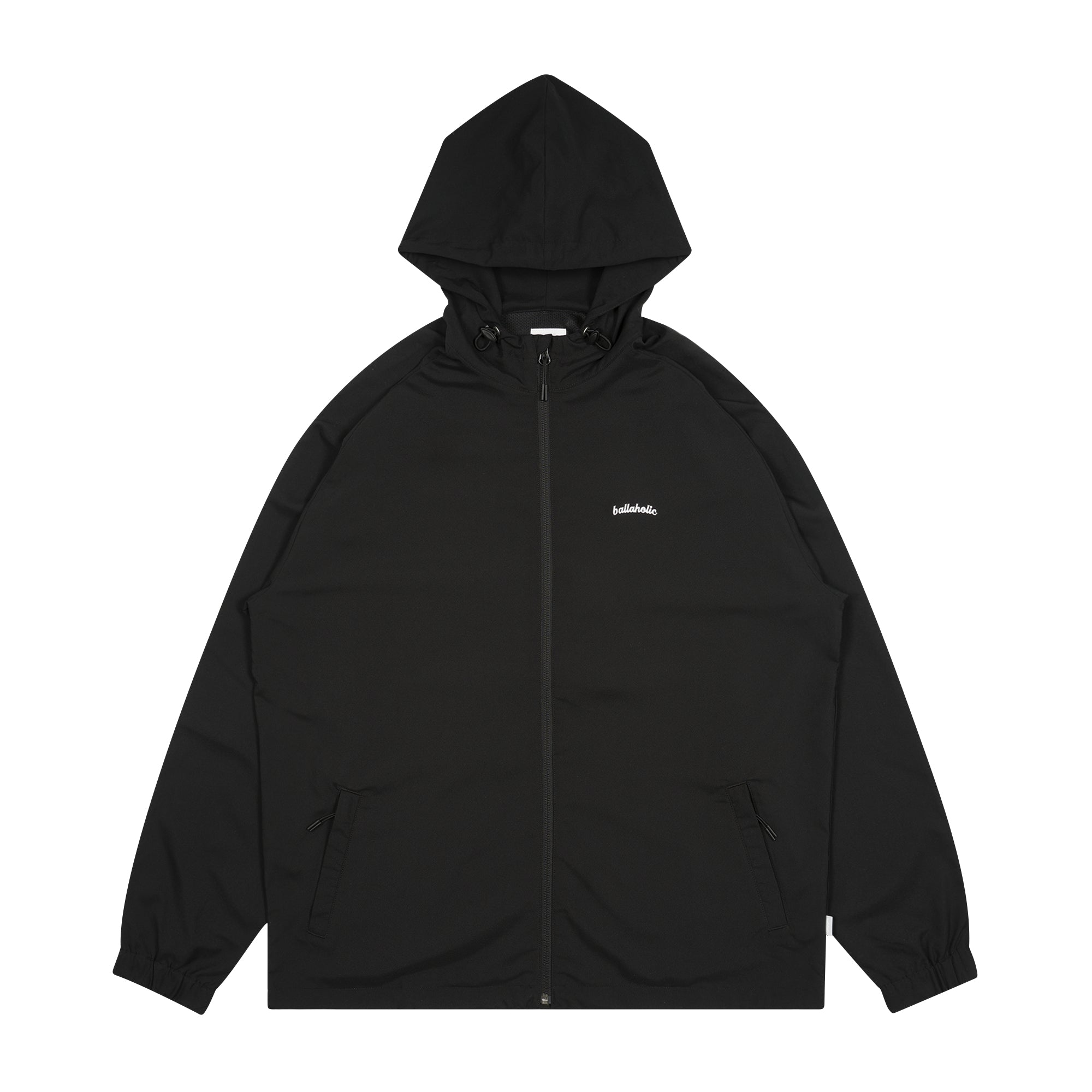 ballaholic-tops-logo-anywhere-full-zip-jacke-schwarz-mit-sticklogo image 1