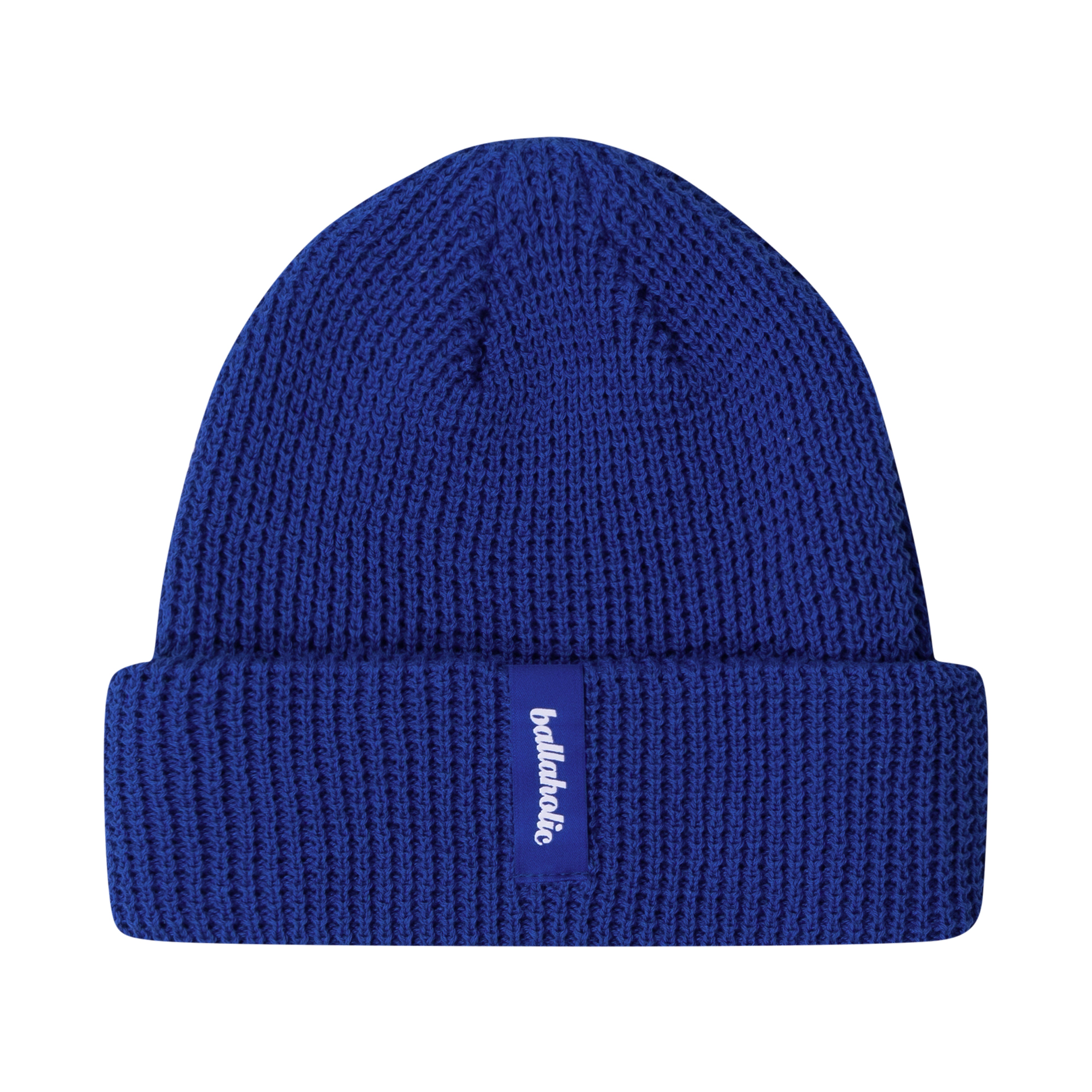 ballaholic-logo-label-beanie-royal-blue-m-tze image 1