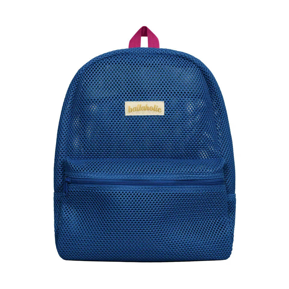 ballaholic-bags-logo-mesh-backpack-rucksack-blau image 1