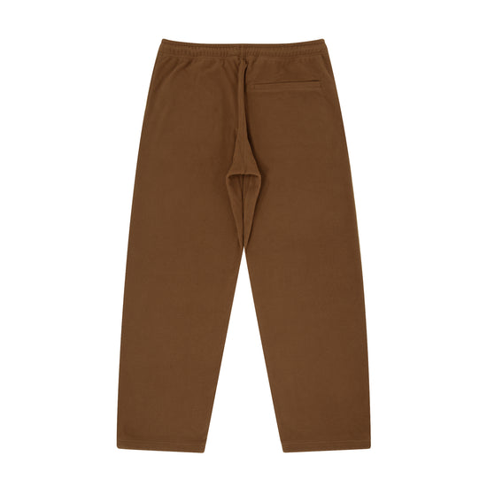 ballaholic-pants-ball-panel-logo-fleecehose-braun-mit-stick image 2