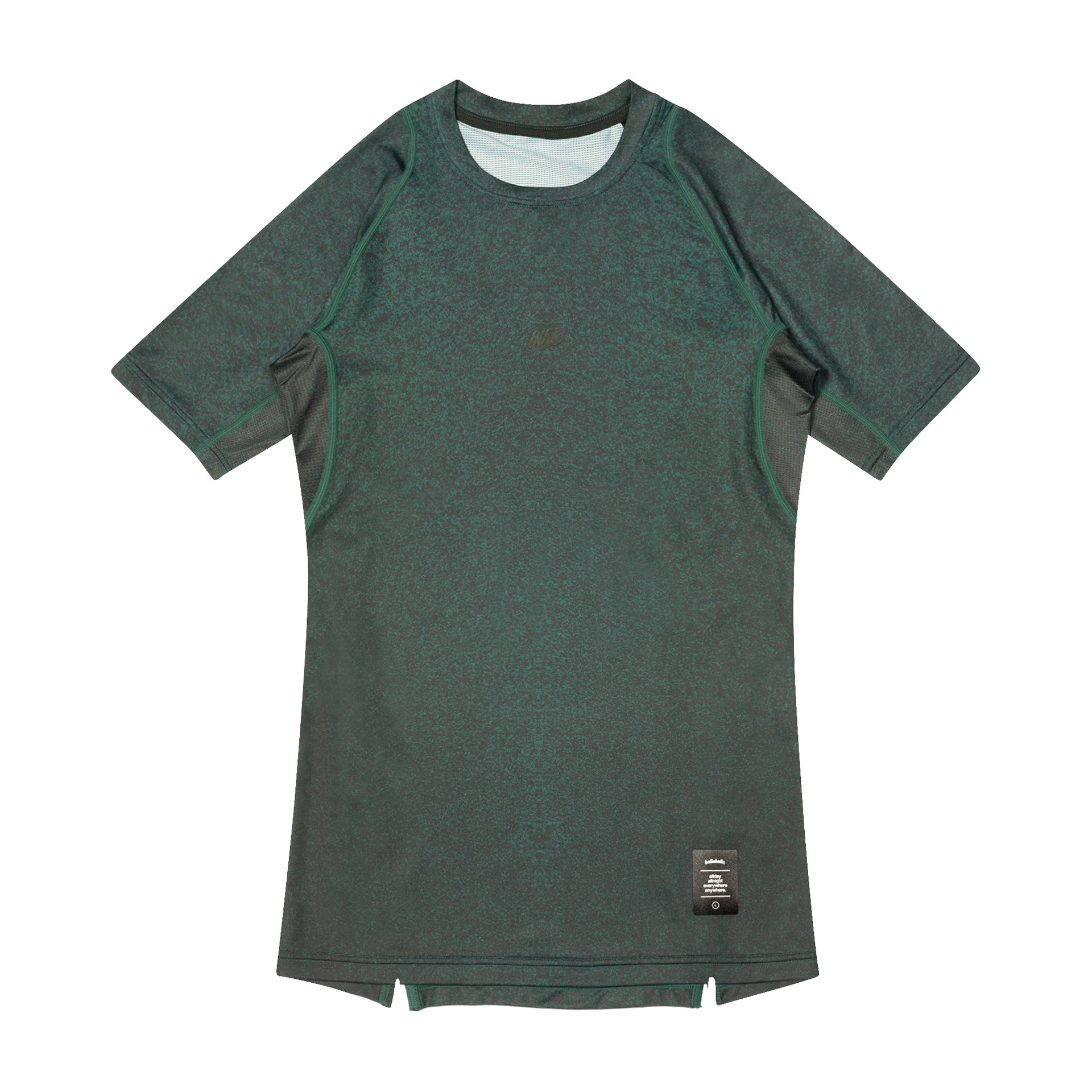 ballaholic-compression-short-sleeve-tops-camo-gr-n image 1