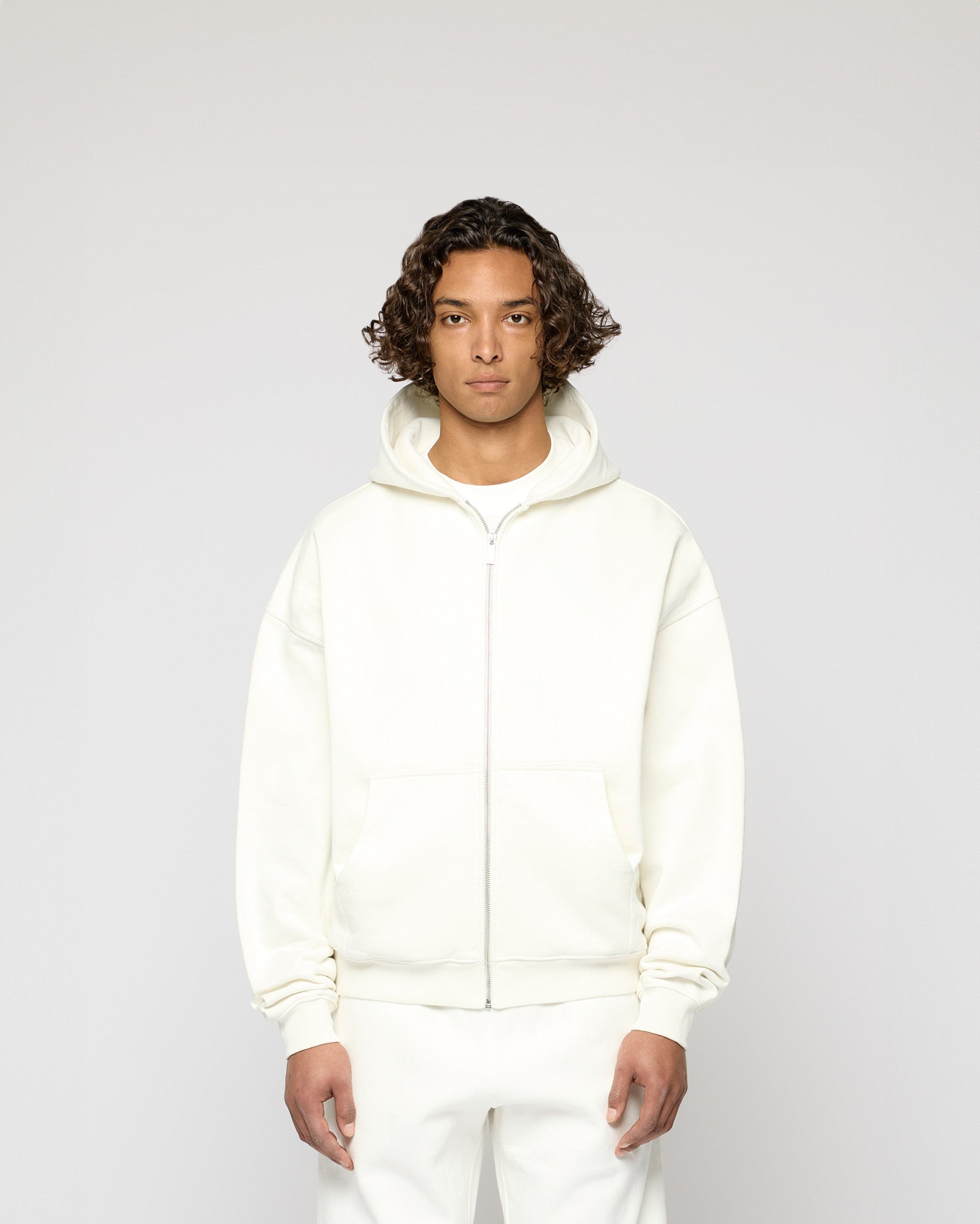 eightyfive-tops-signature-oversized-zip-hoodie-off-white-baumwolle image 2