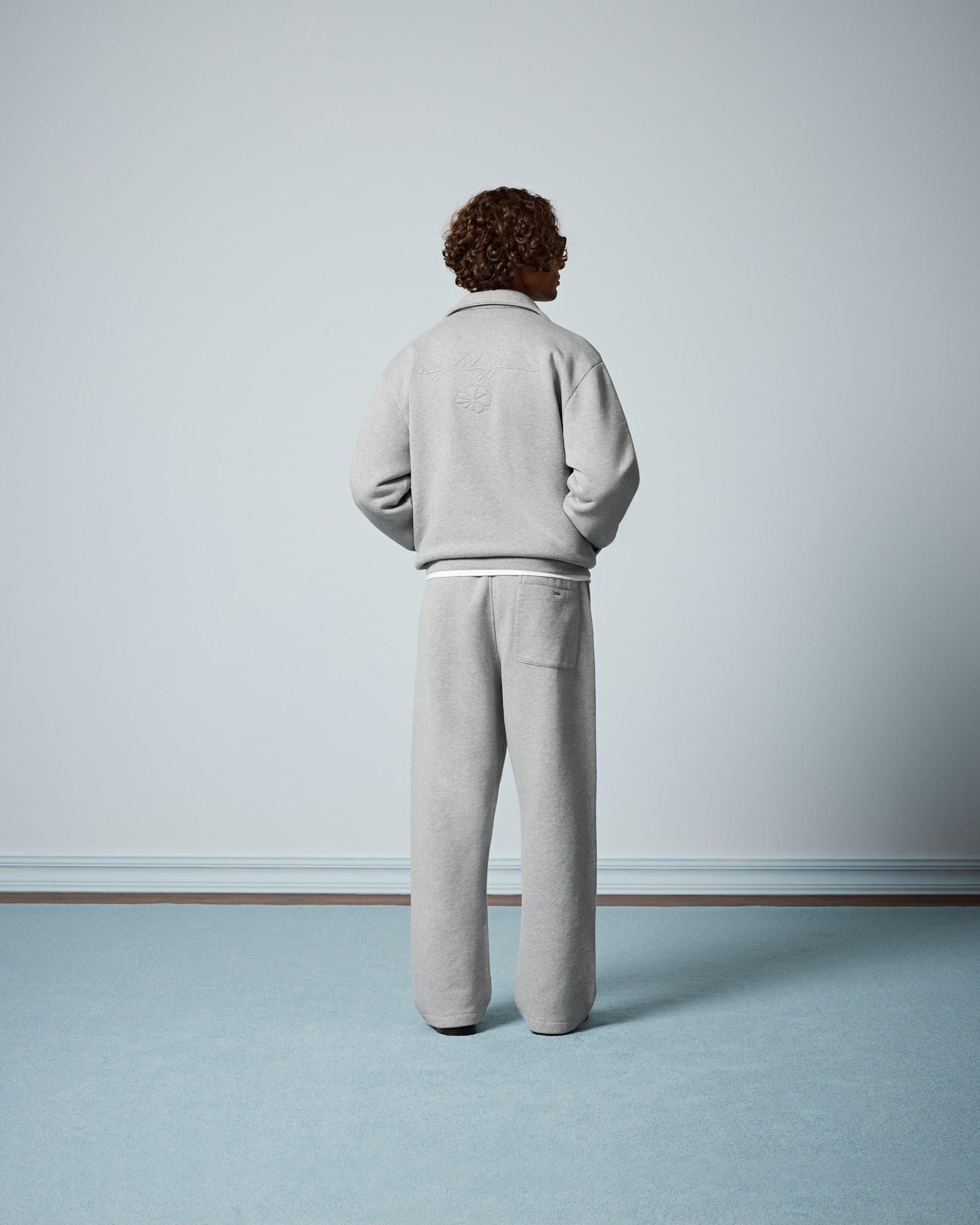 eightyfive-overshirts-sweat-jacket-kentkragen-grey-melange image 6