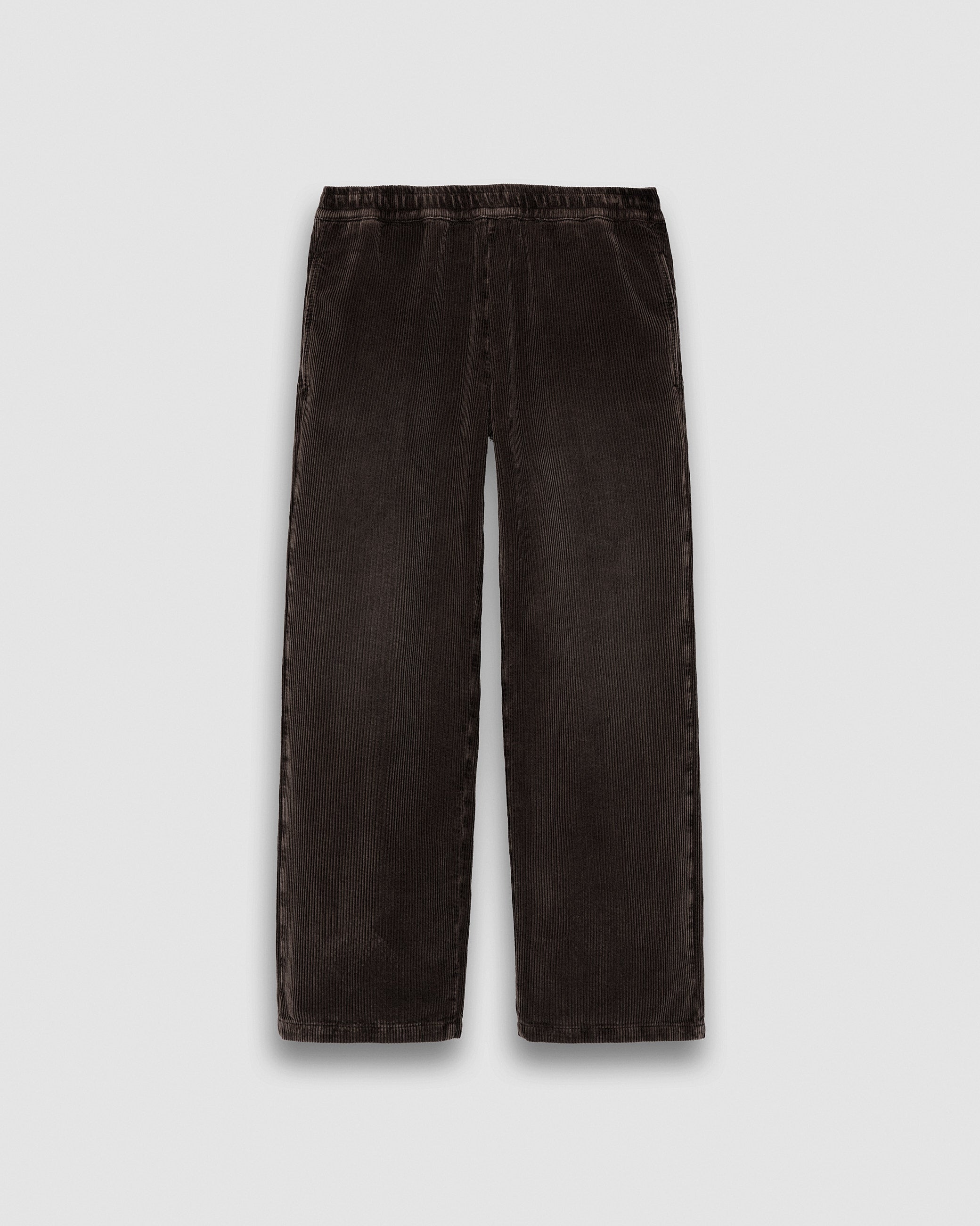 eightyfive-bottoms-corduroy-pants-hose-brown-cord-elastikbund image 1