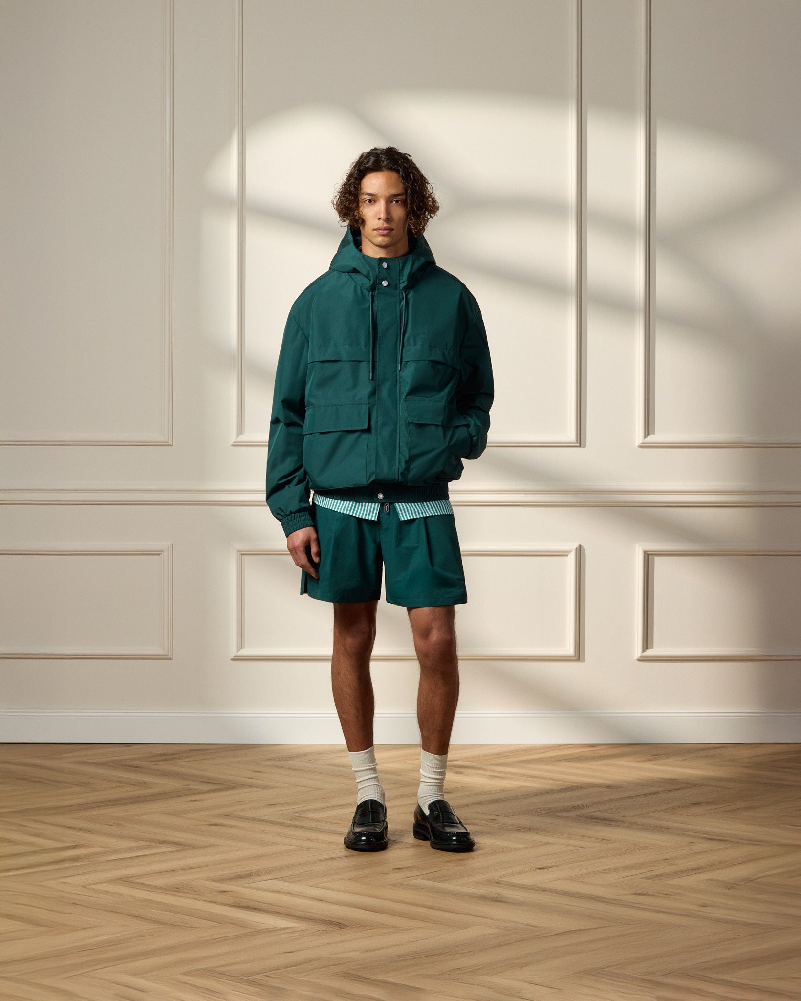 eightyfive-windbreaker-jacket-pine-green-wasserdicht image 4
