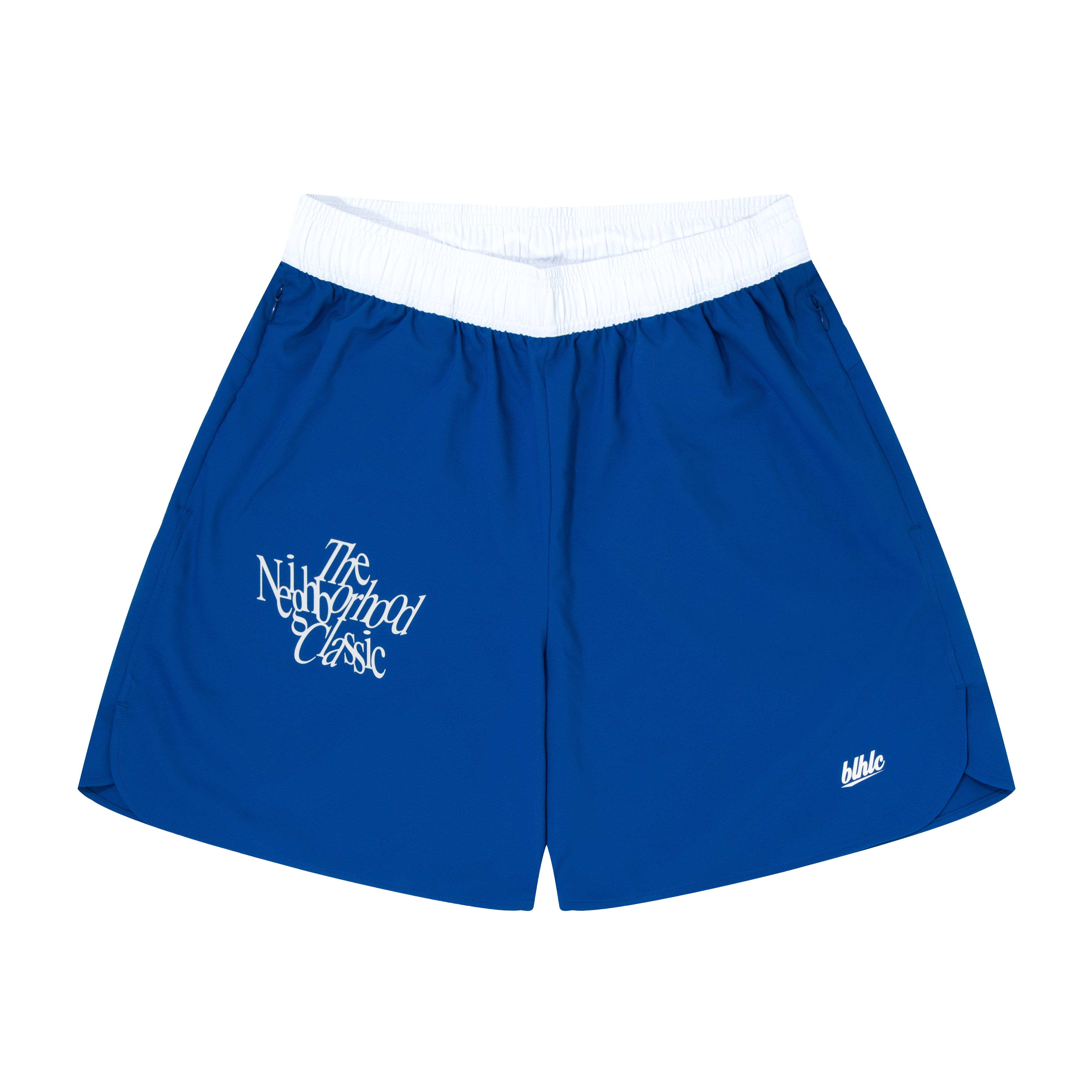 ballaholic-neighborhood-classic-zip-shorts-shorts-blau image 1