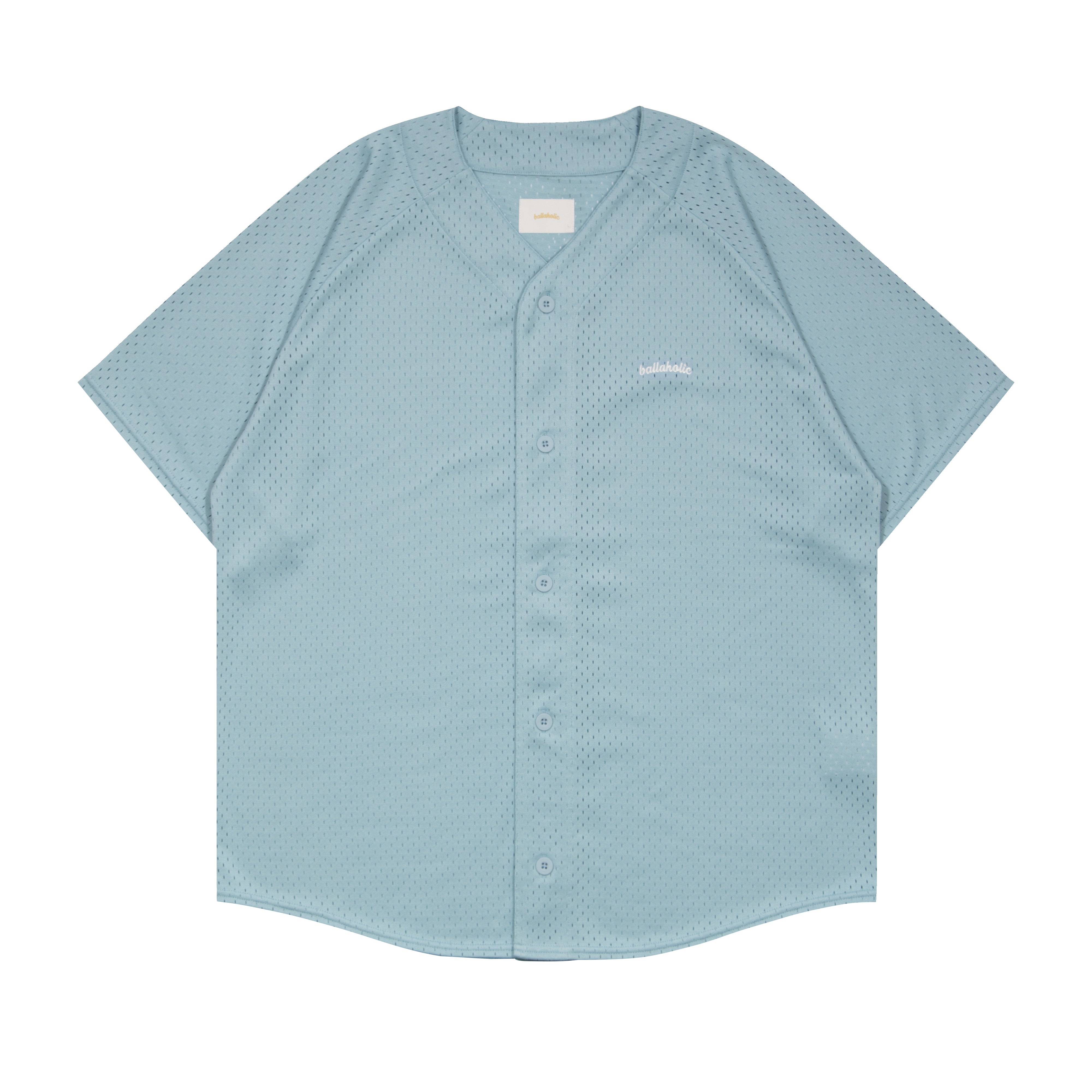 ballaholic-tops-logo-mesh-bb-shirt-light-blue-stickerei image 1