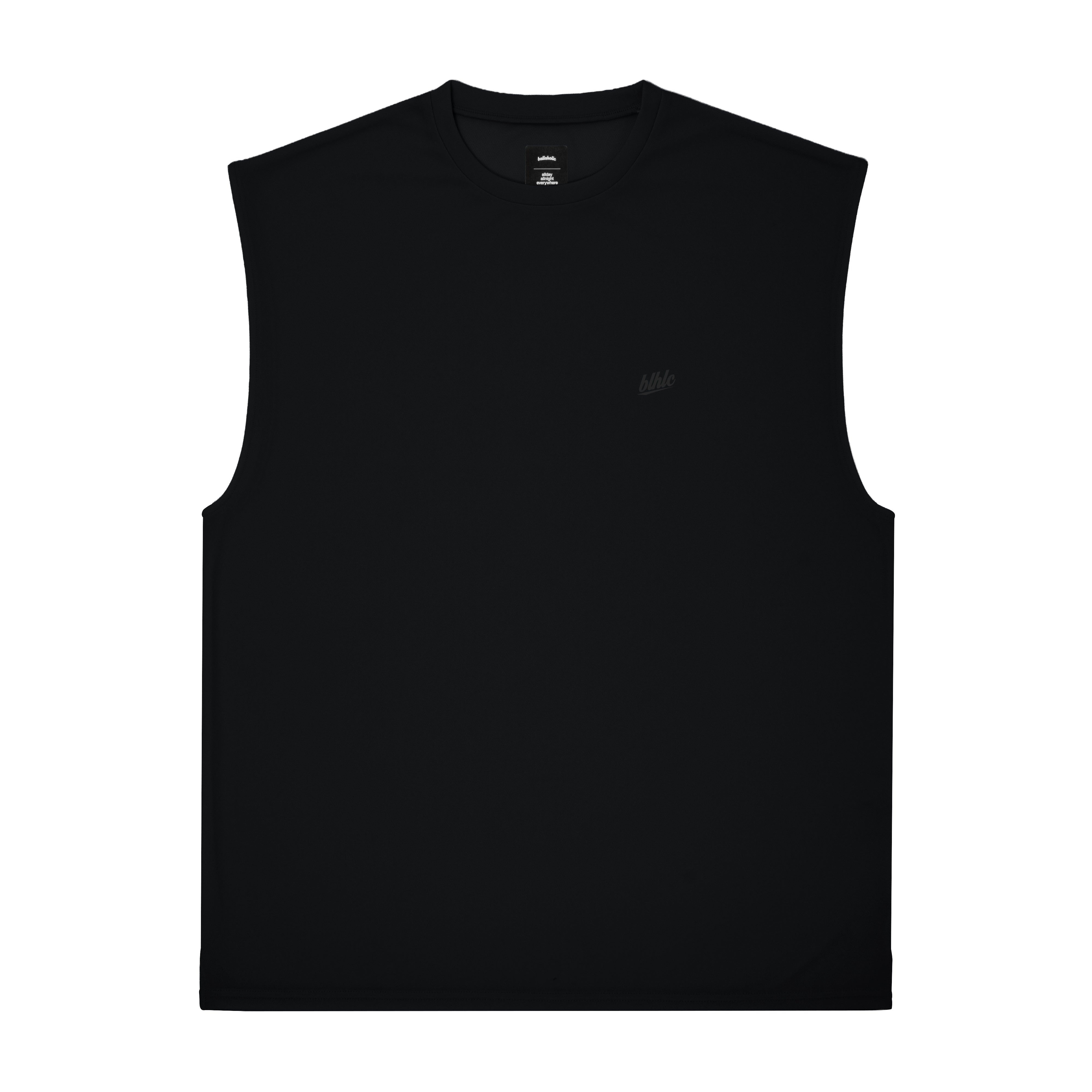 ballaholic-3d-net-no-sleeve-top-schwarz-mit-r-ckendruck image 2