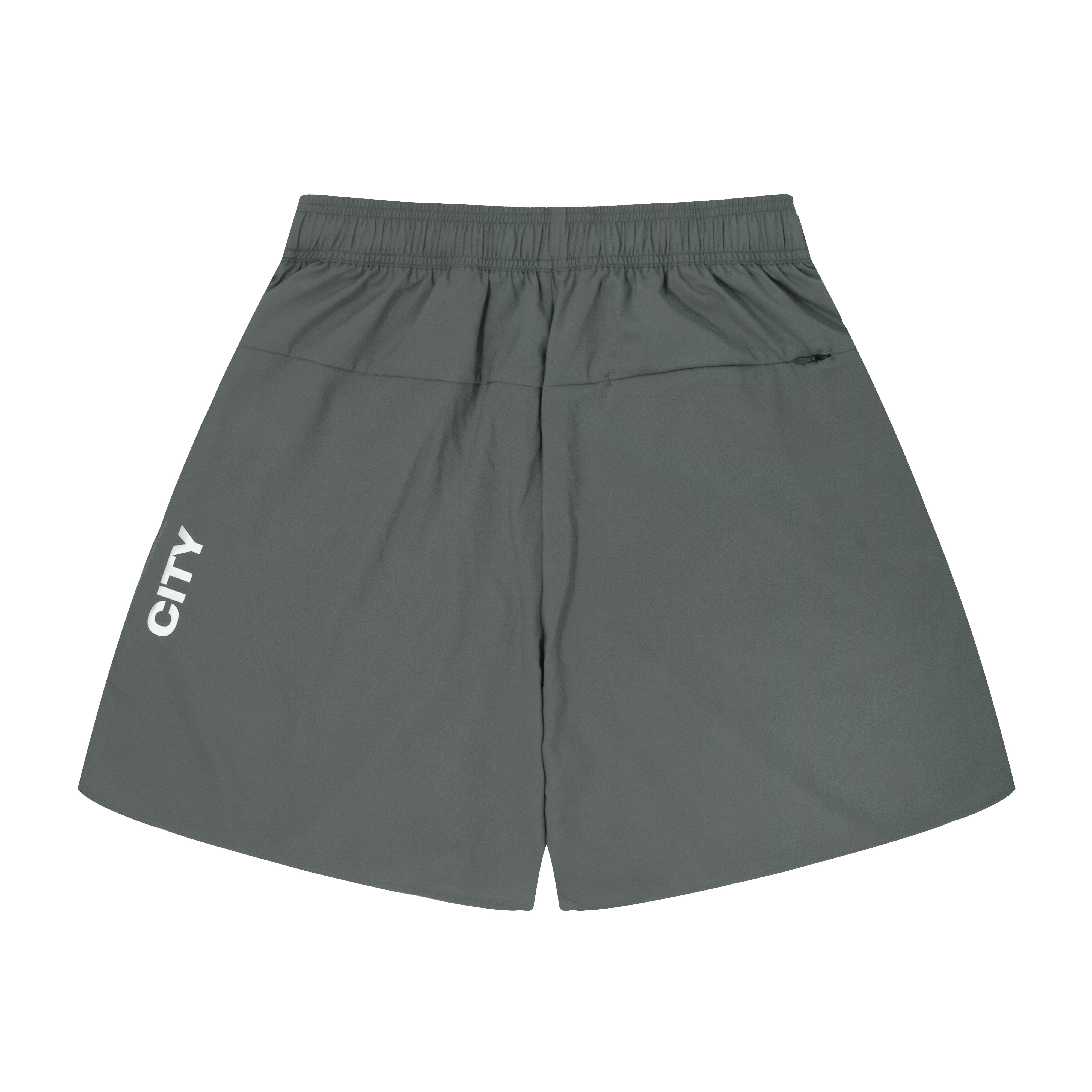 ballaholic-neighborhood-classic-zip-shorts-charcoal-gray image 2