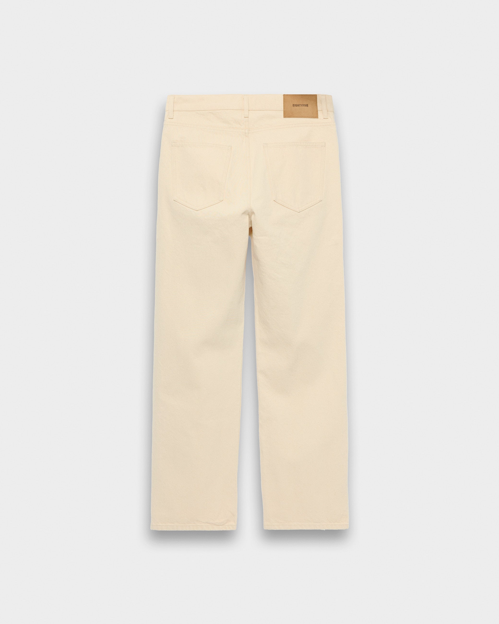 eightyfive-straight-denim-jeans-ecru-straight-fit image 2