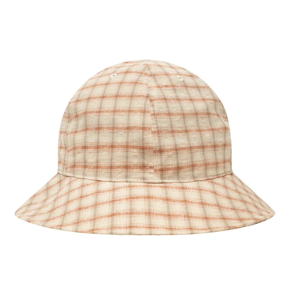 ballaholic-seersucker-6p-hat-hut-rot-baumwolle-leinen image 1