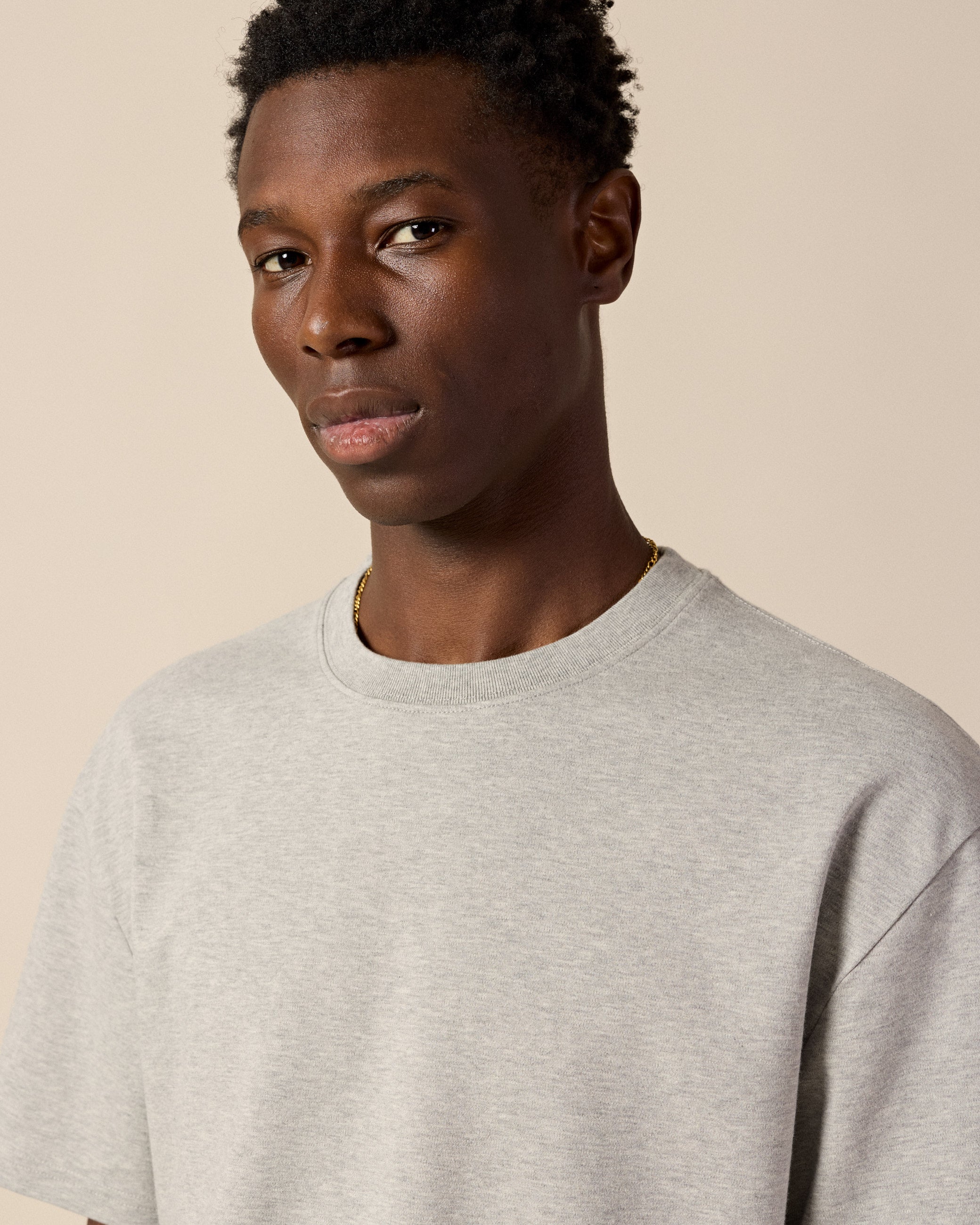 eightyfive-signature-regular-t-shirt-ash-grey-baumwolle image 6