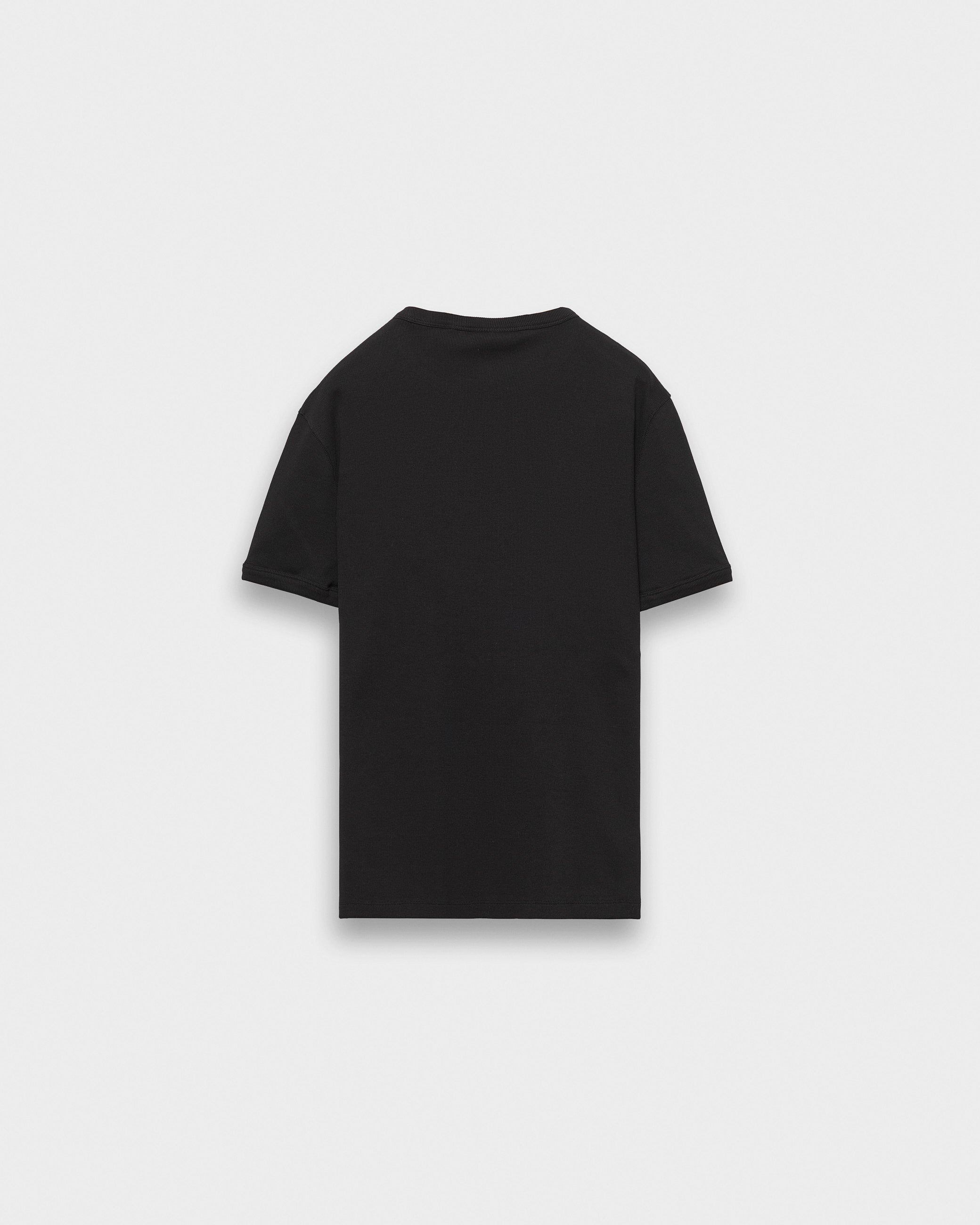 eightyfive-signature-slim-fit-t-shirt-schwarz-baumwolle image 2