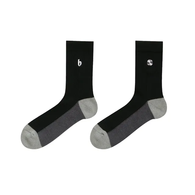 ballaholic-b-ball-mid-crew-socken-black-halbhoch image 1