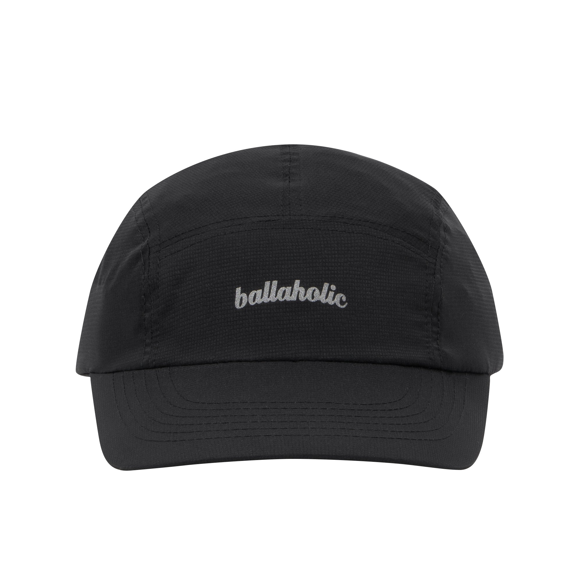 ballaholic-headwears-logo-nylon-jet-cap-schwarz image 1