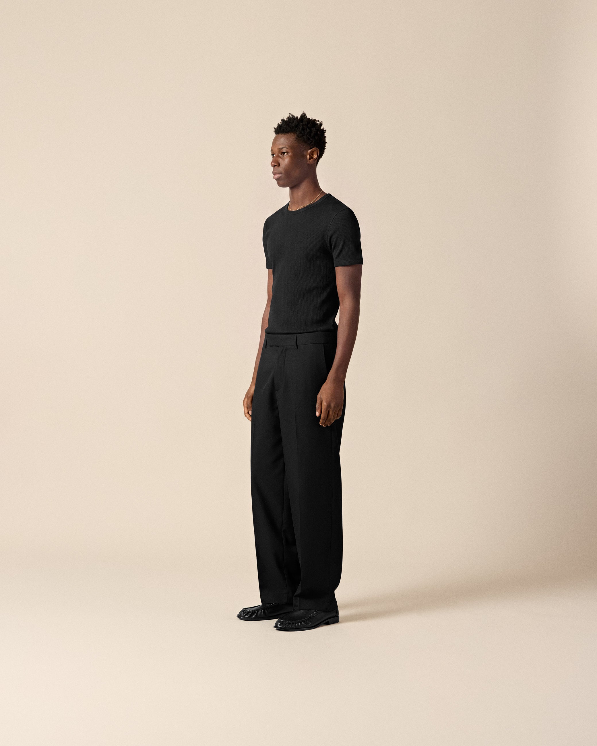 eightyfive-signature-slim-fit-t-shirt-schwarz-baumwolle image 4