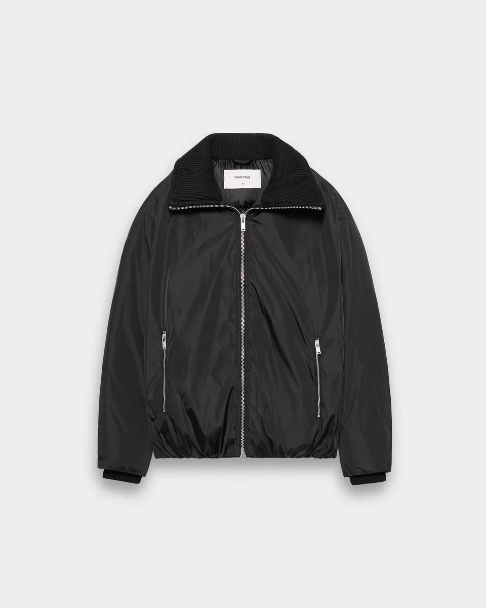 eightyfive-puffer-down-puffer-jacke-black-wasserabweisend image 1