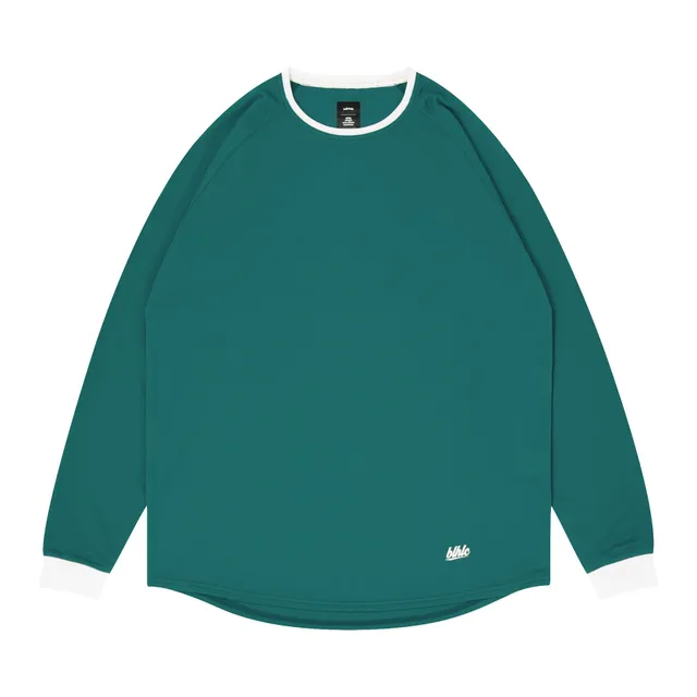 ballaholic-blhlc-cool-long-tee-t-shirt-harbor-blue-white image 1