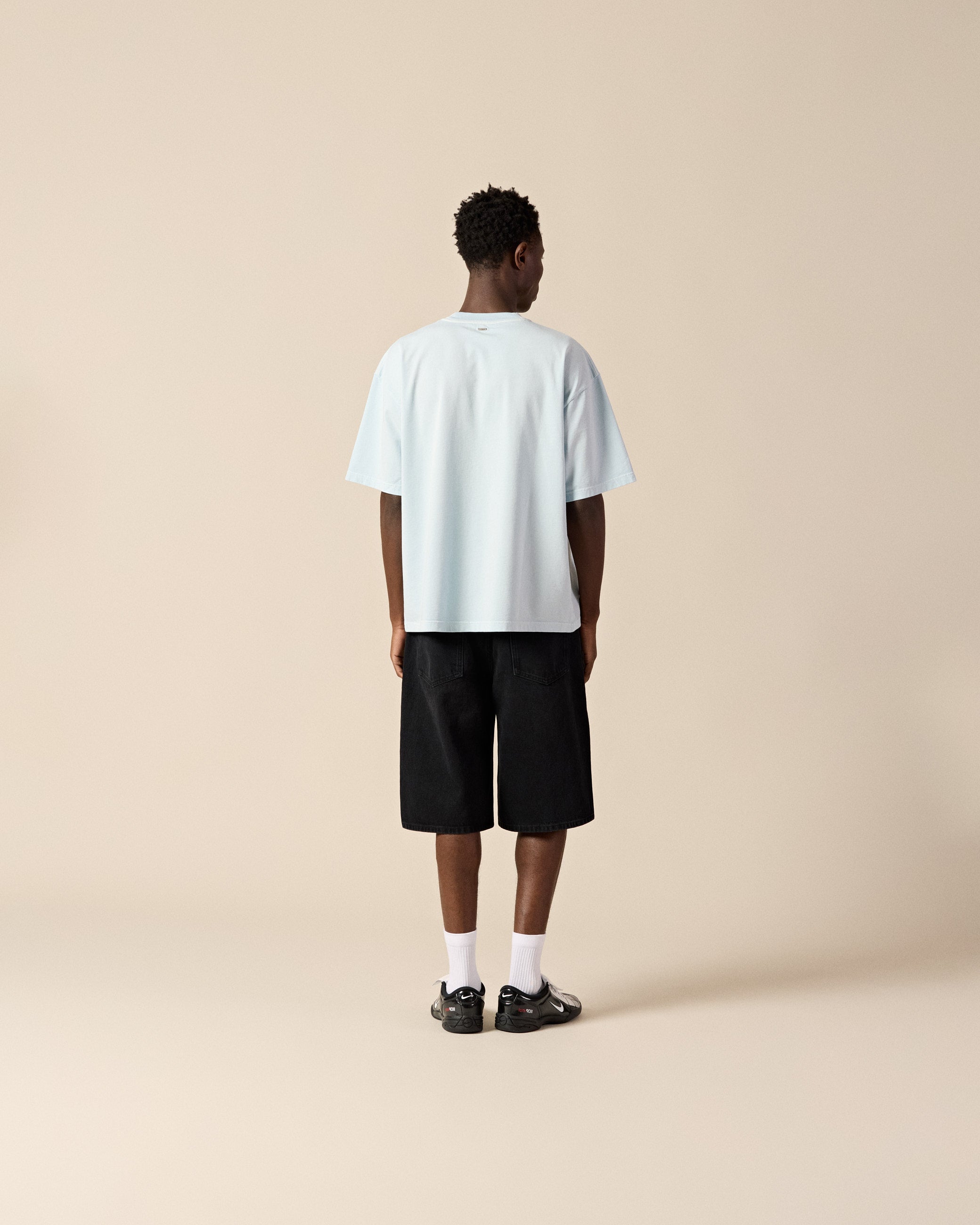 eightyfive-signature-t-shirt-washed-baby-blue-oversized image 5