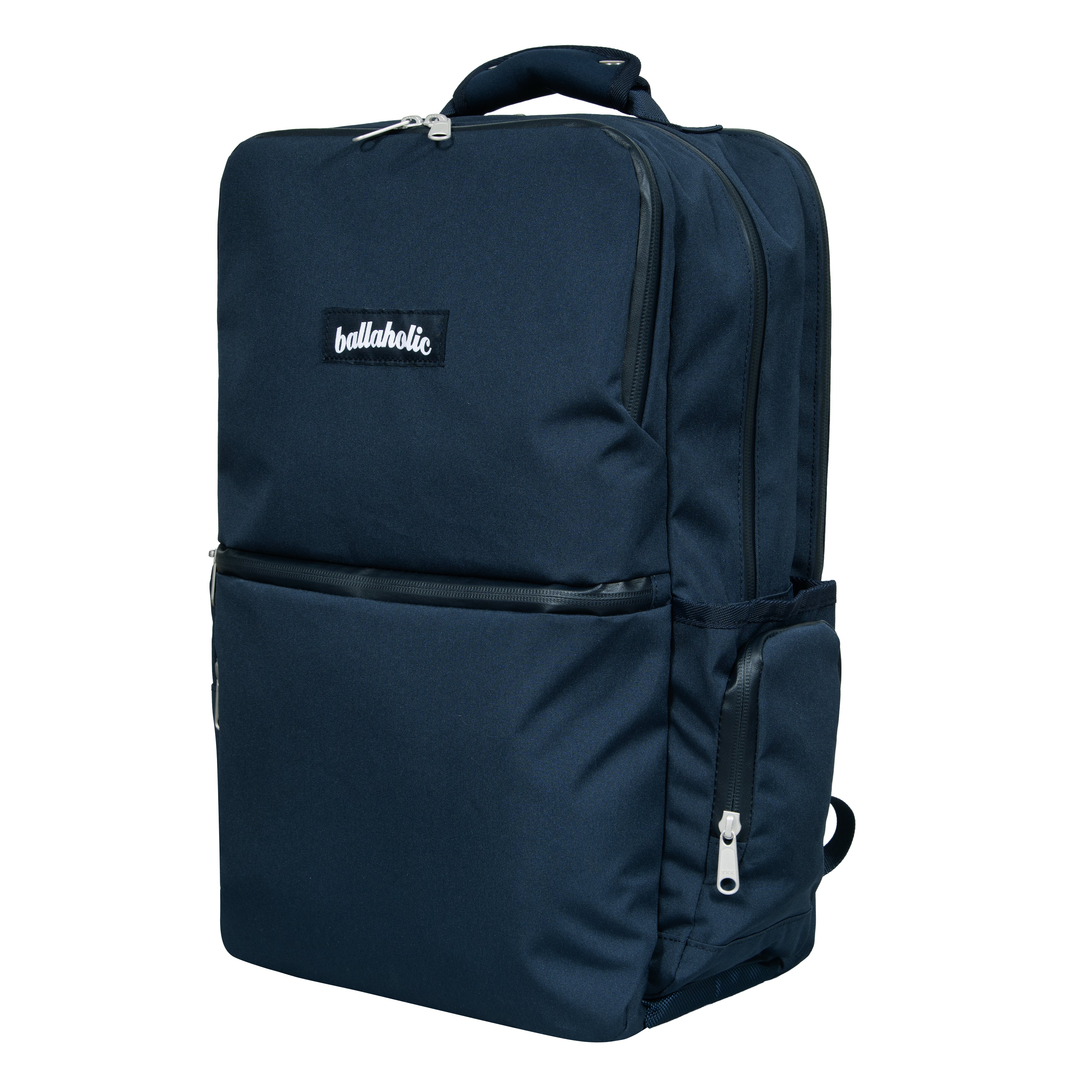 ballaholic-bags-city-backpack-rucksack-navy-mit-logo image 2