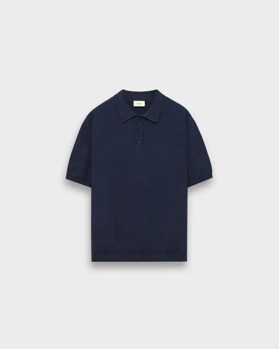eightyfive-knit-poloshirt-polo-navy-regular-fit-baumwolle image 1