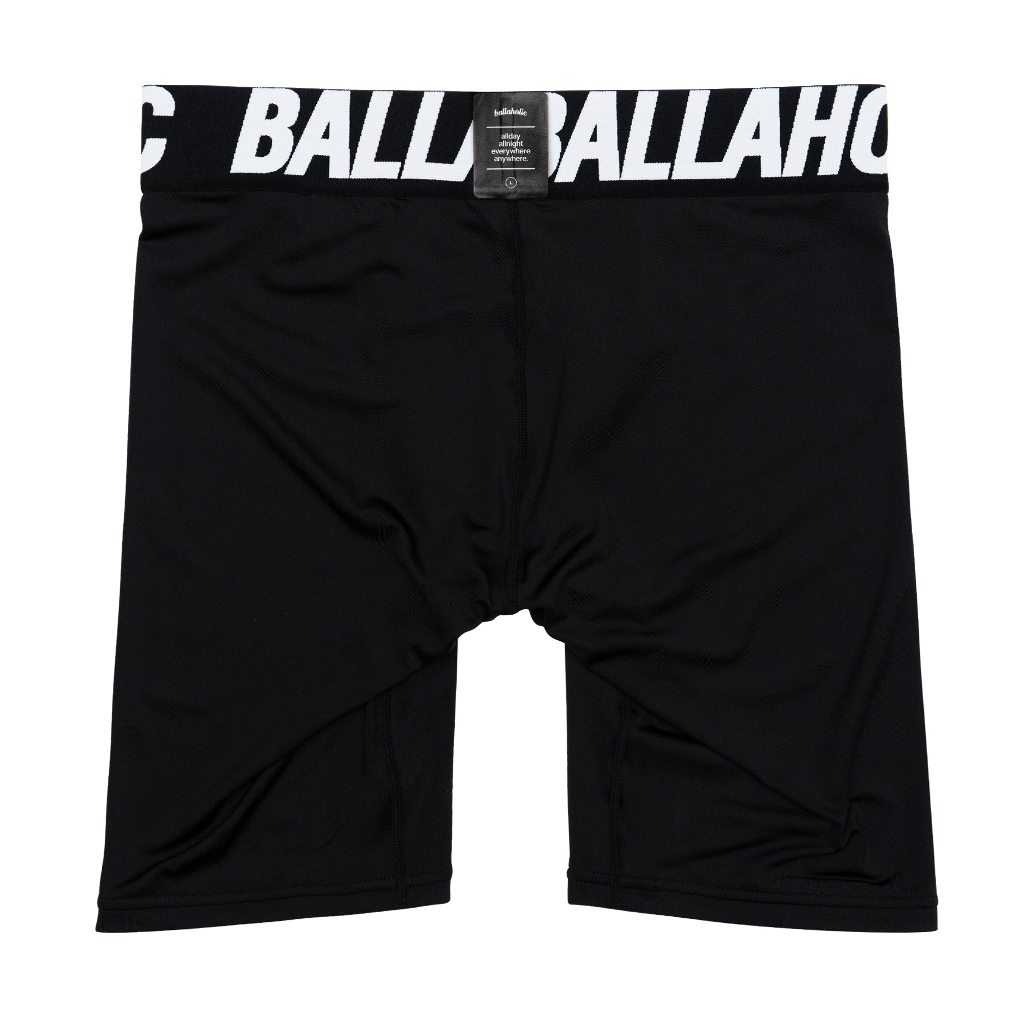 ballaholic-inner-wears-compression-short-tights-hose-black image 2