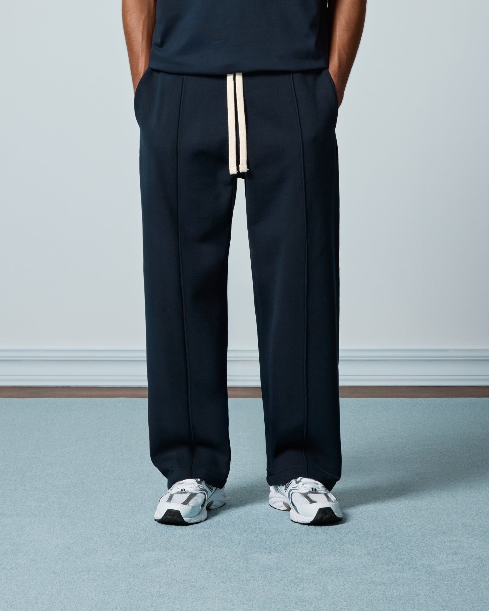 eightyfive-wide-sweatpants-jogginghose-navy-wide-fit-baumwolle image 3