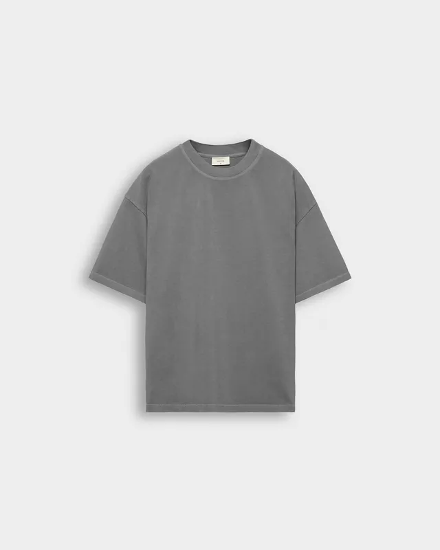 eightyfive-tops-signature-oversized-t-shirt-stone-grey-320gsm image 1