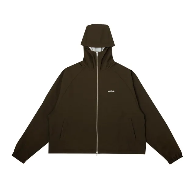 ballaholic-shell-over-zip-parka-jacke-brown-reflektor image 1