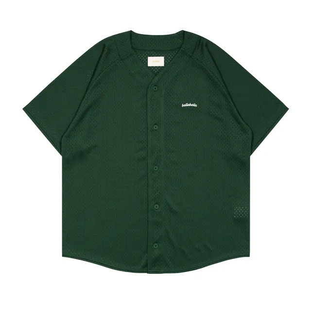 ballaholic-tops-logo-mesh-bb-shirt-mesh-trikot-dark-green image 1