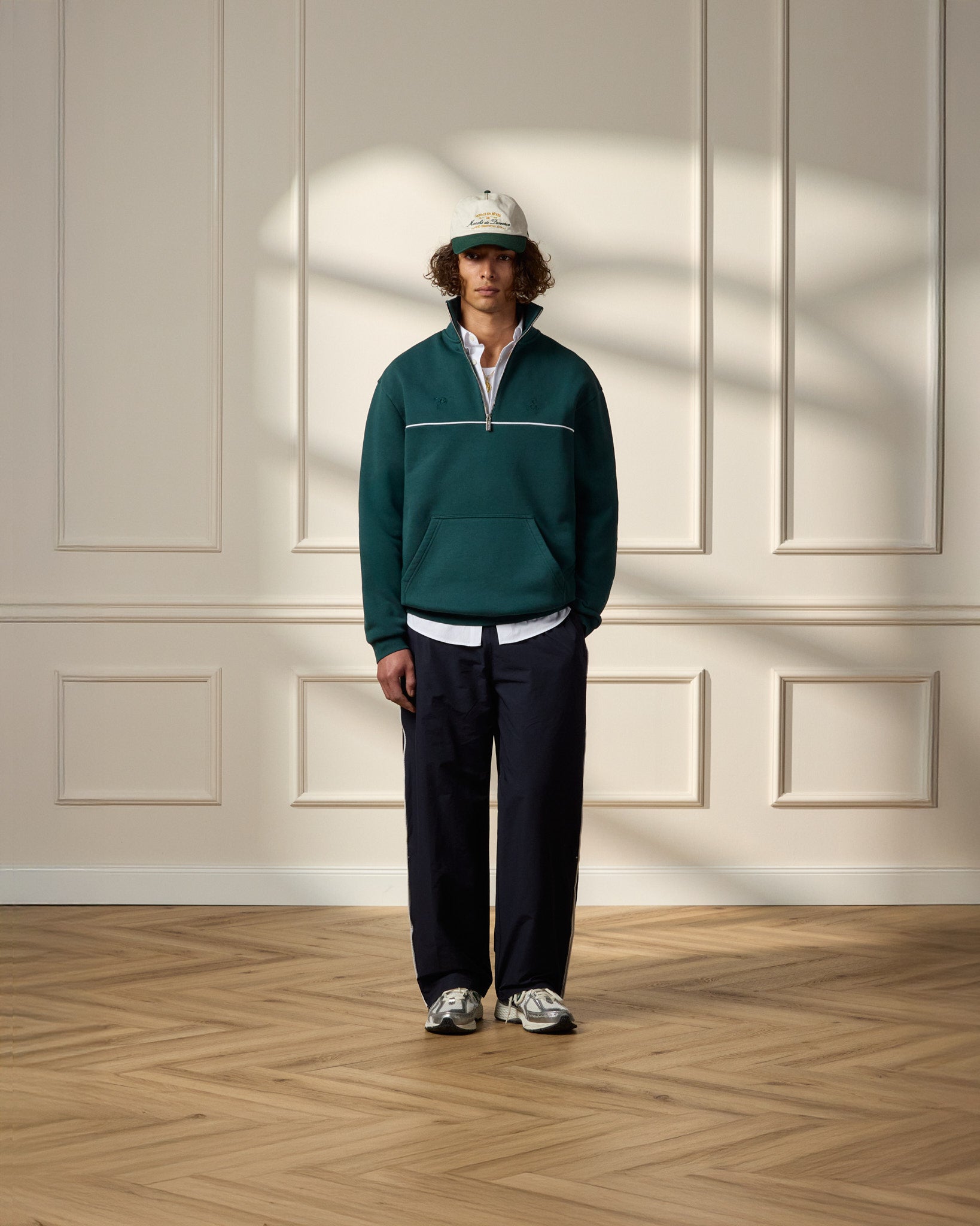 eightyfive-nylon-track-pants-trainingshose-navy-relaxed-baumwolle image 4