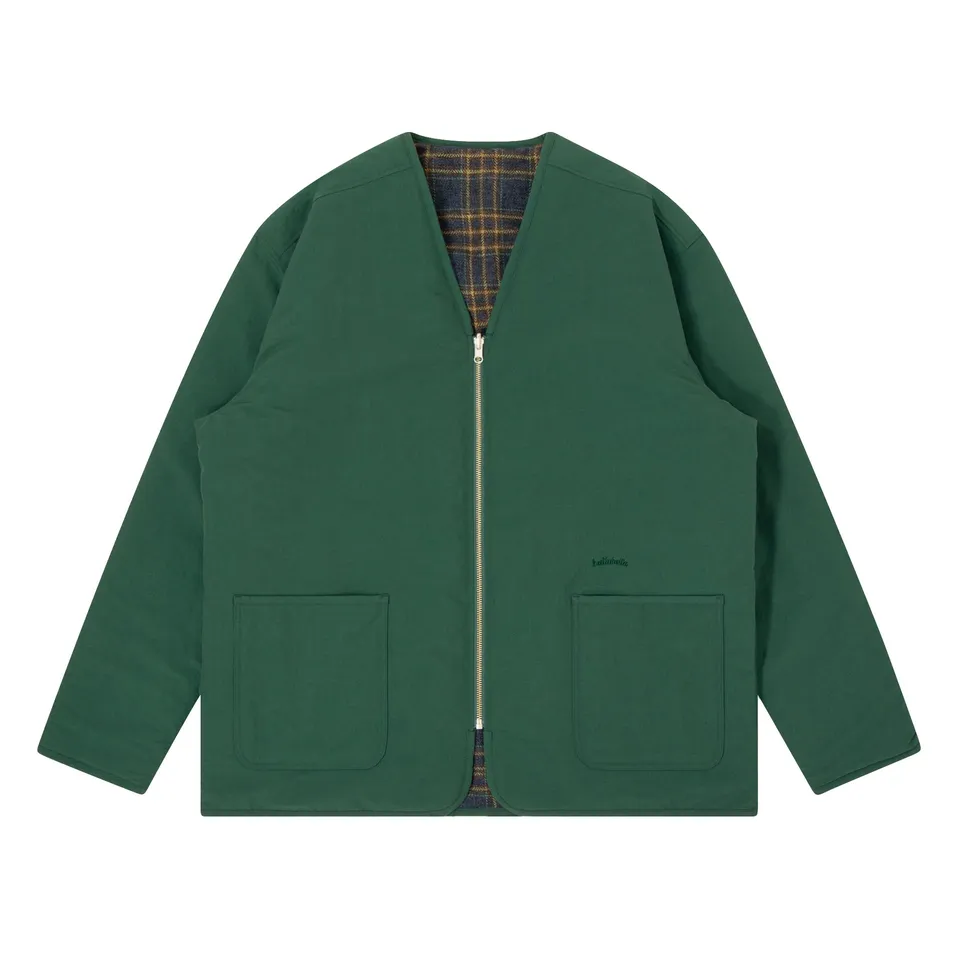 ballaholic-tops-reversible-puff-jacket-jacke-gr-n image 1