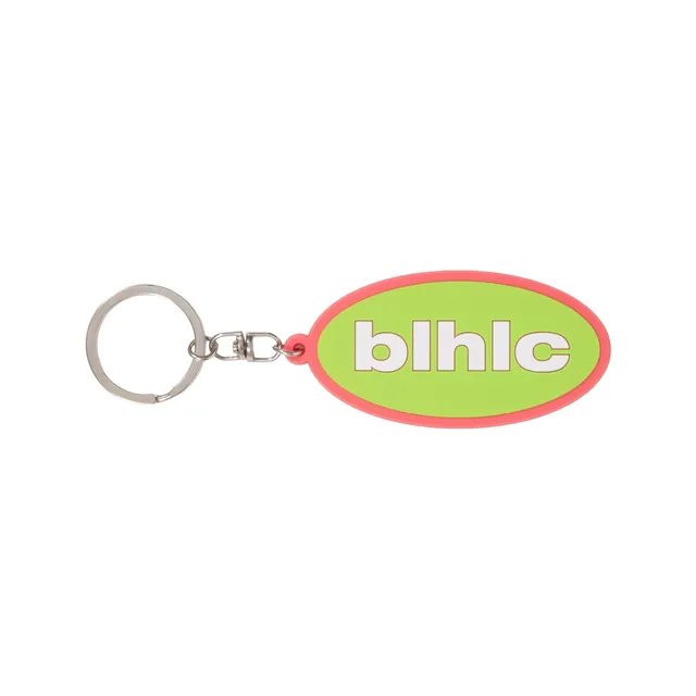 ballaholic-blhlc-oval-logo-keychain-pink-neongr-n image 1