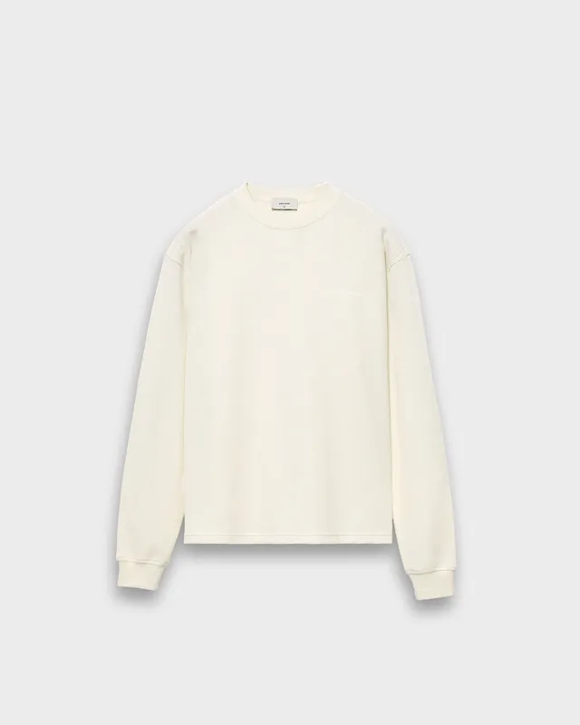 eightyfive-waffle-longsleeve-herren-off-white-relaxed-fit image 1
