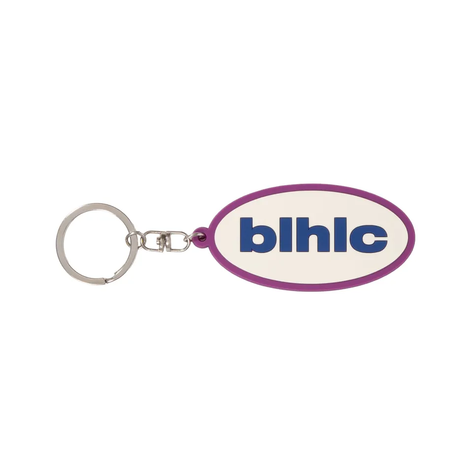 ballaholic-accessories-blhlc-oval-logo-keychain-anh-nger-ivory image 1