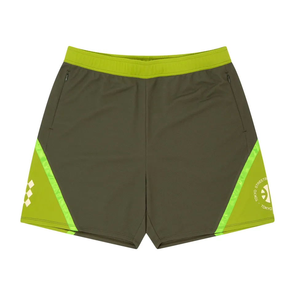 ballaholic-tsc-zip-shorts-shorts-grape-leaf-lime image 1