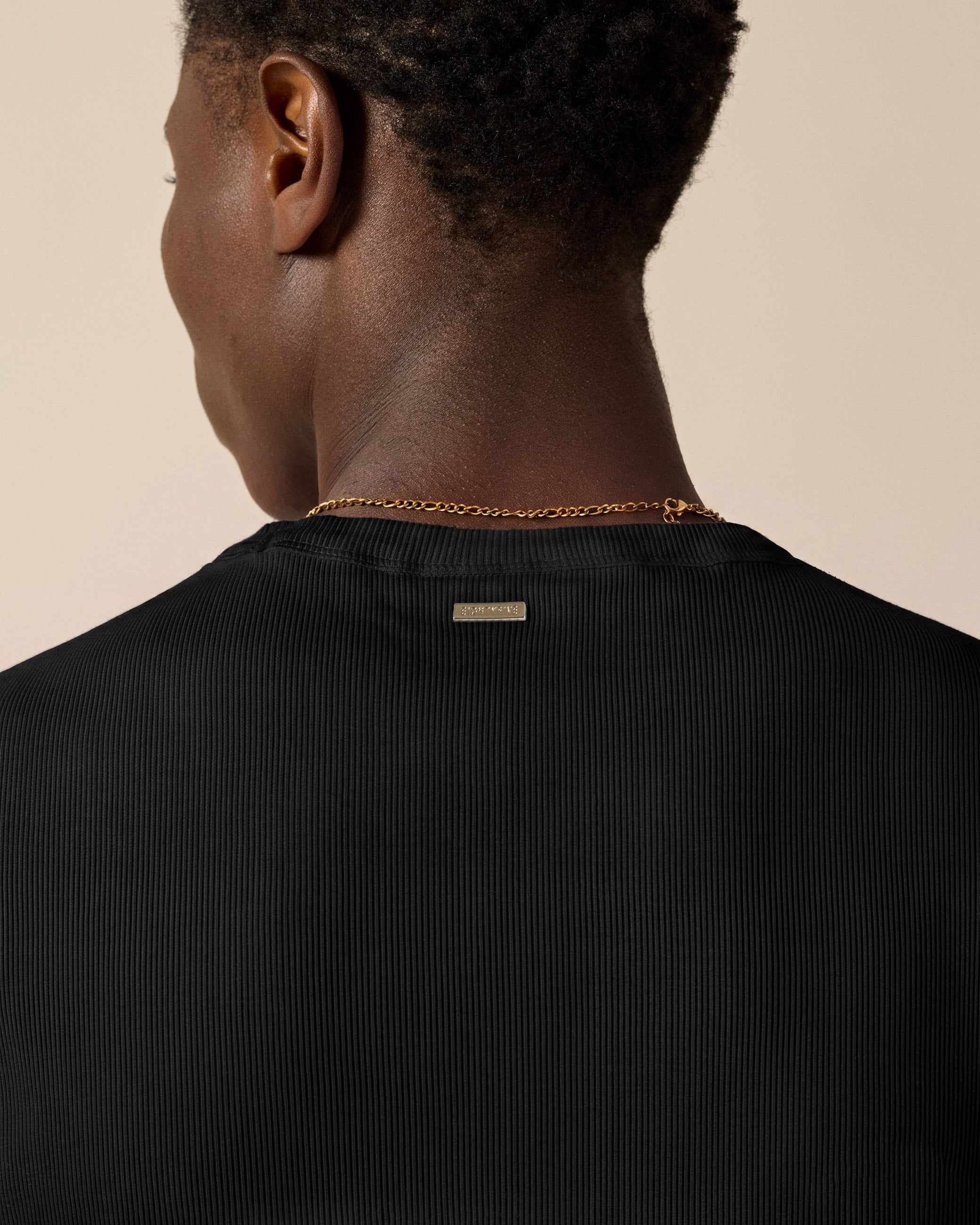 eightyfive-signature-slim-fit-t-shirt-schwarz-baumwolle image 7