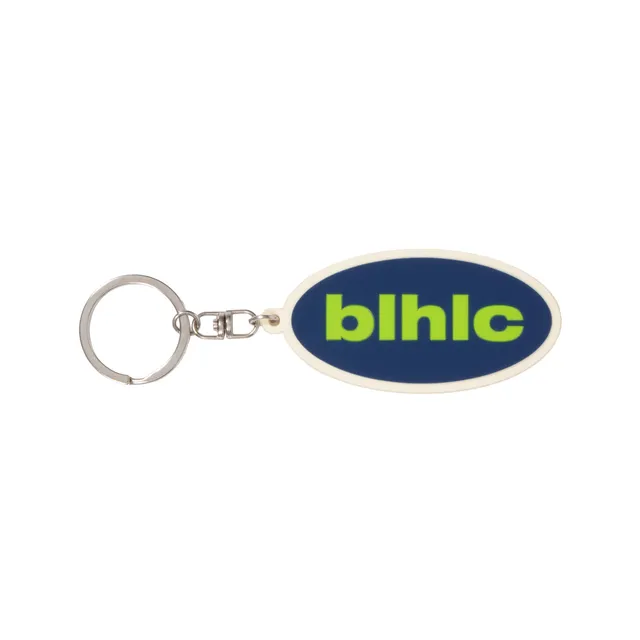 ballaholic-oval-logo-keychain-navy-schl-sselanh-nger image 1