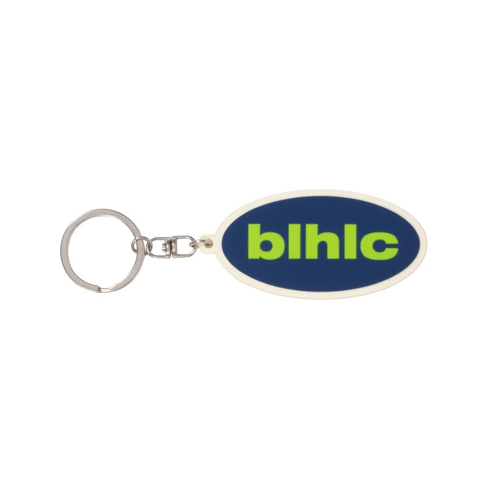 ballaholic-oval-logo-keychain-navy-schl-sselanh-nger image 1
