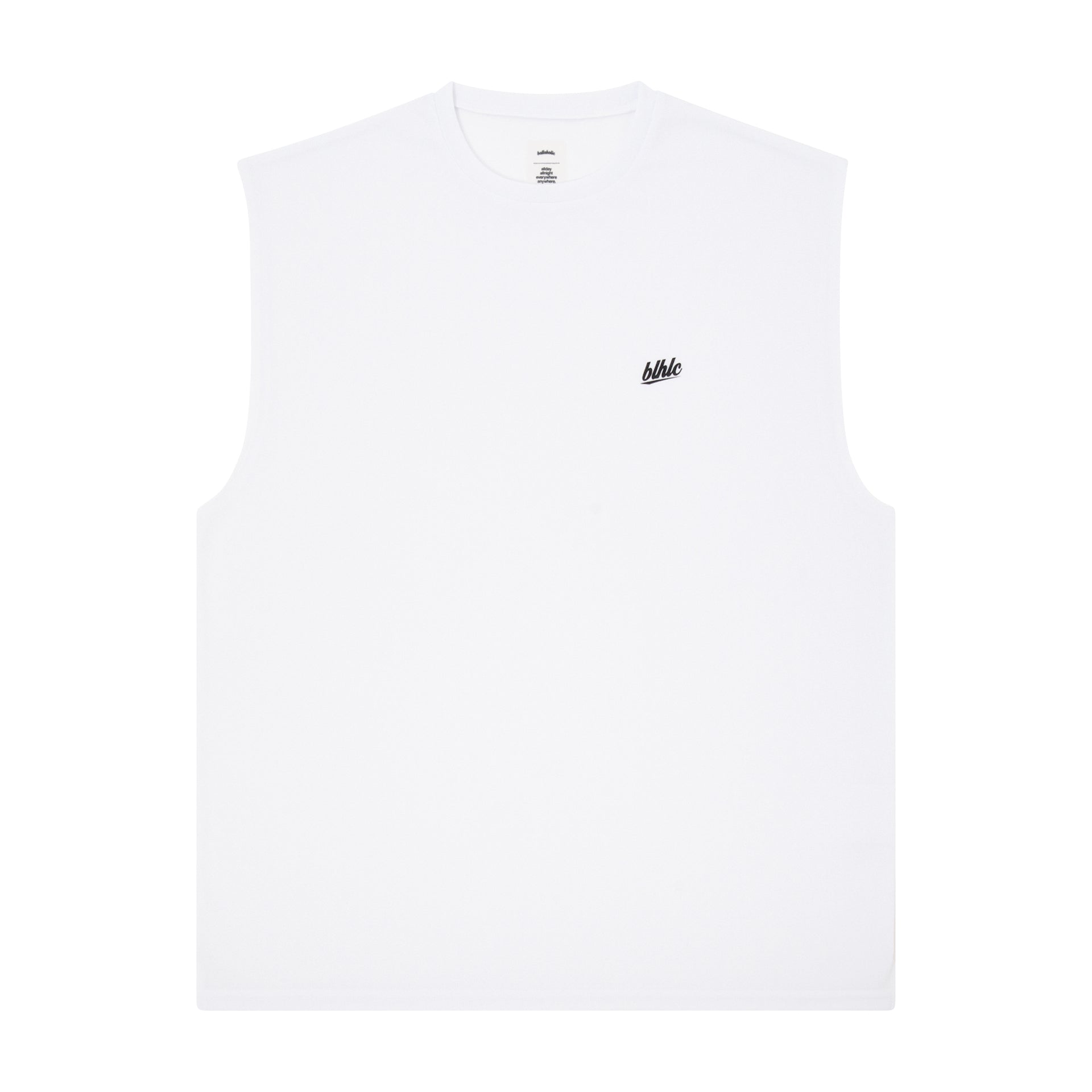 ballaholic-blhlc-no-sleeve-tops-white-black image 1