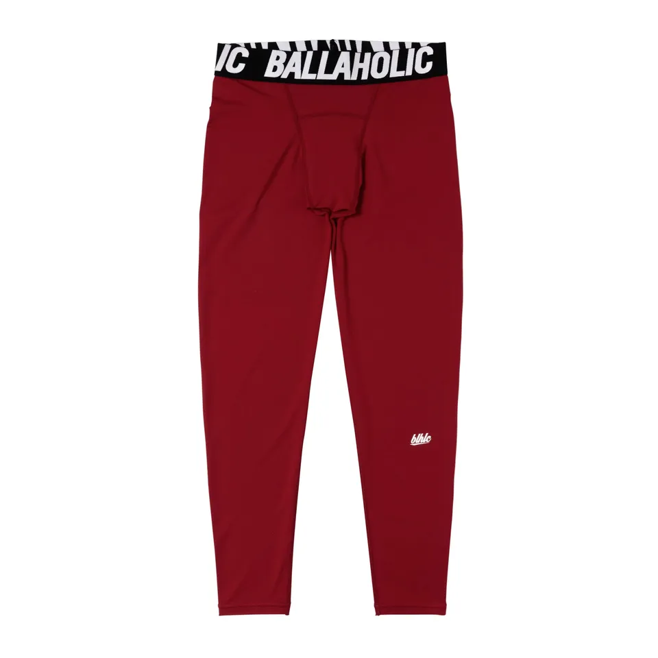 ballaholic-compression-long-tights-leggings-crimson image 1