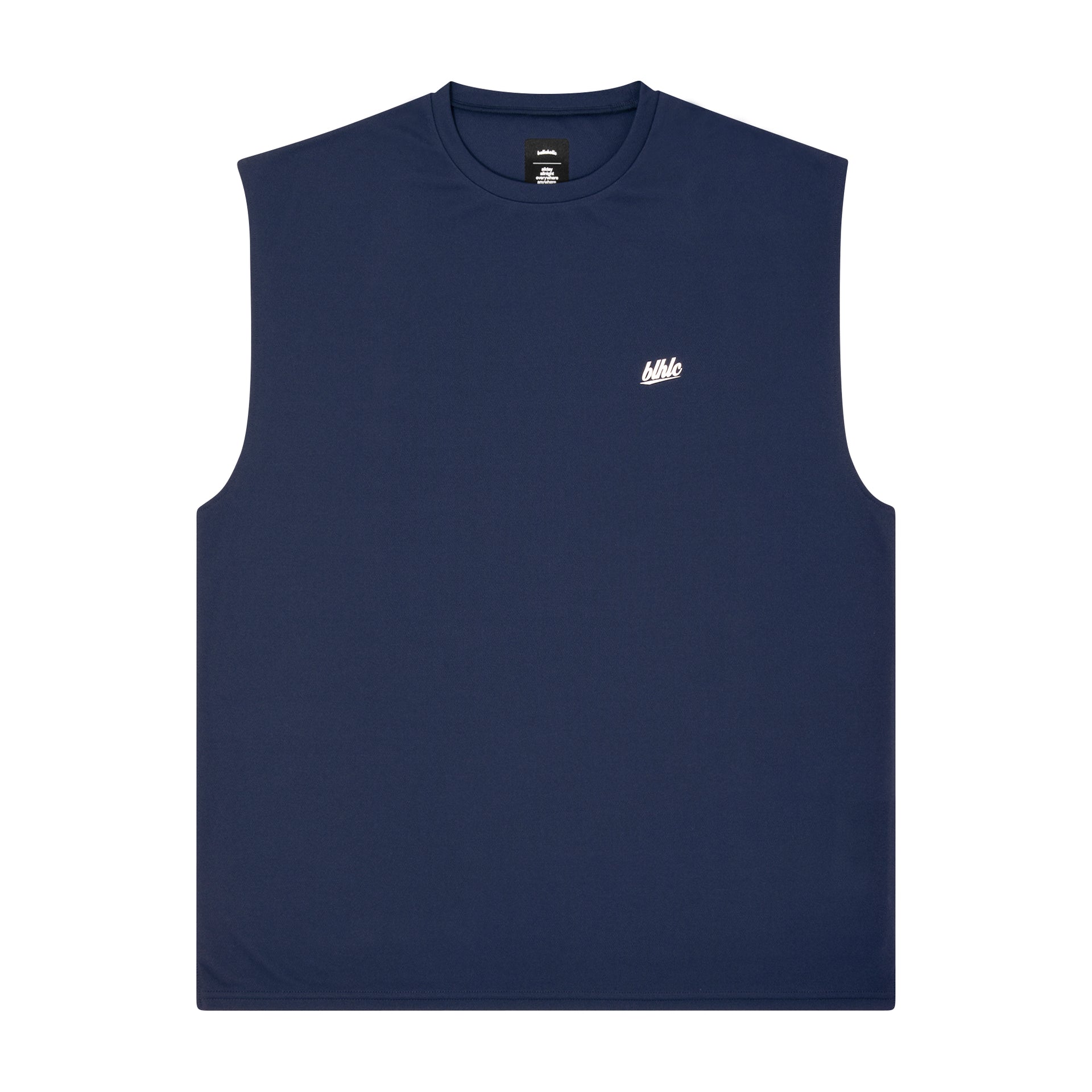 ballaholic-blhlc-no-sleeve-tops-navy-tank-top image 1